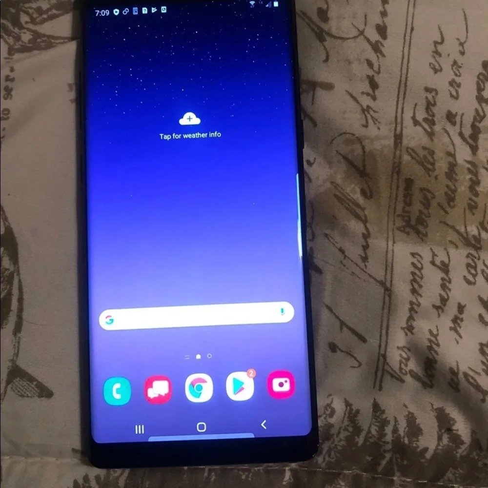 Gently used Samsung Galaxy Note 8 (Verizon)-64GB & Fossil Q Venture Smartwatch.
